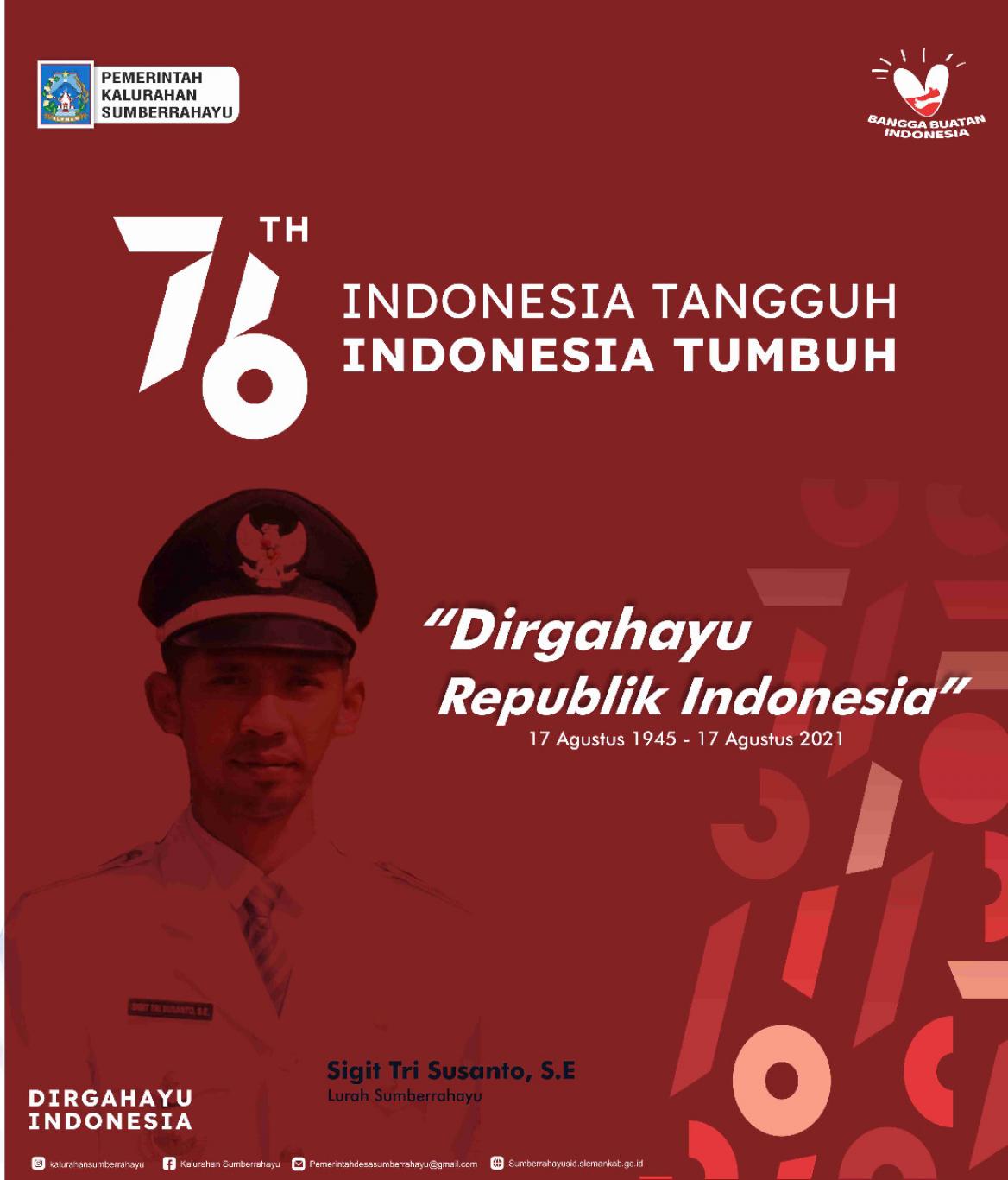 DIRGAHAYU INDONESIA KE 76 TH