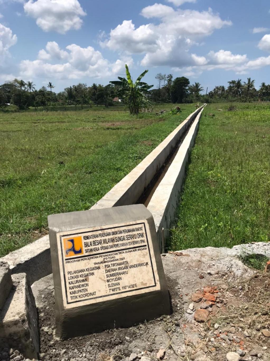 Pembangunan Saluran Irigasi Bulak Kidul Barepan
