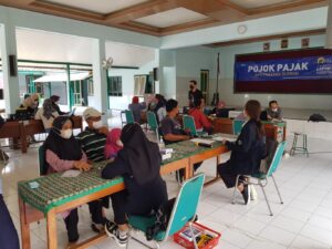 Pojok Pajak KPP Pratama Sleman di Kalurahan Sumberrahayu