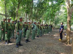 OUTBOUND PEMBINAAN SATLINMAS KALURAHAN SUMBERRAHAYU